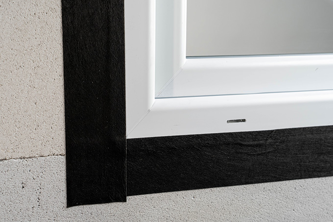 ALMO Fensteranschlussband außen 150mm Orcano black 