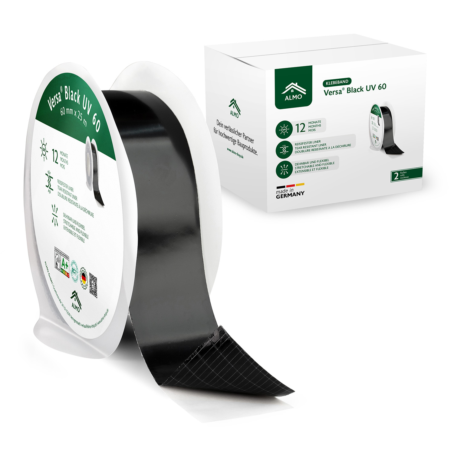 Versa® Black Uni Tape 60