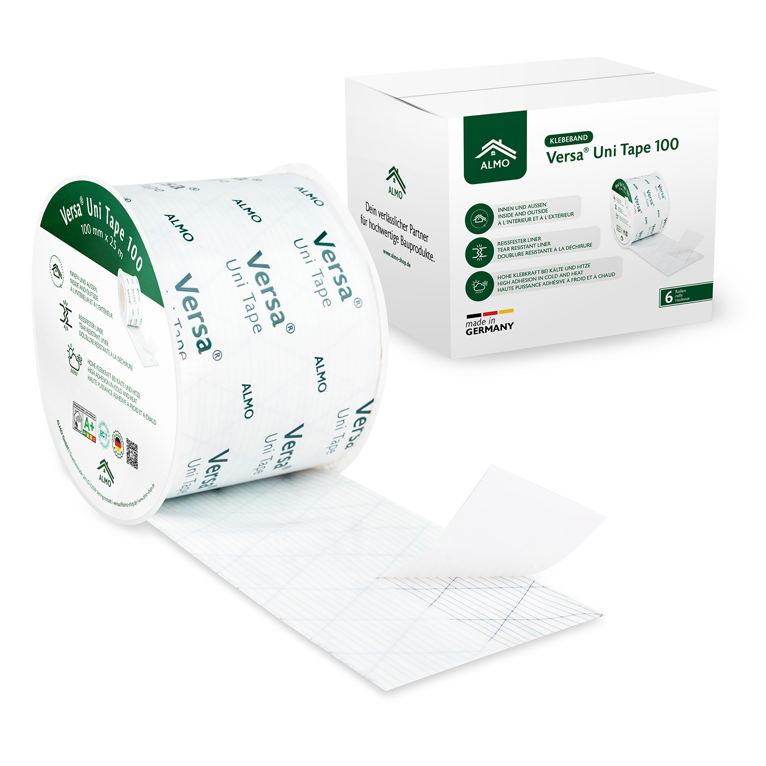 ALMO Klebeband Versa®  Uni Tape 100 50/50 